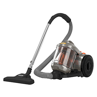 Vax C85-P4-Be Power 4 Cylinder Vacuum Cleaner, Grey/Orange